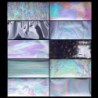 10db Hologramos transzferfólia körömhöz - műkörömhöz - 1-es verzió