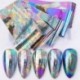 10db Hologramos transzferfólia körömhöz - műkörömhöz - 1-es verzió