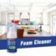 Nincs szín - Univerzális tisztító buborékos spray Többcélú habos konyhai zsírtisztító USA ~