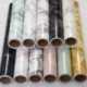 Fekete-60 * 50cm - Otthoni konyha vízálló olajbiztos PVC fólia öntapadó faliszekrény matrica CA
