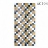 AC104 - 3D mozaik öntapadó fali csempe matrica vinil DIY fürdőszoba konyhai lakberendezés