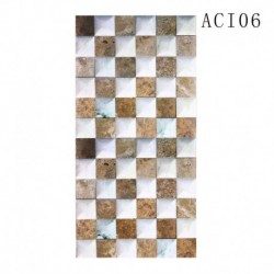 AC106 - 3D mozaik öntapadó fürdőszoba konyhai fali lépcső padlólap matrica 30 * 60cm