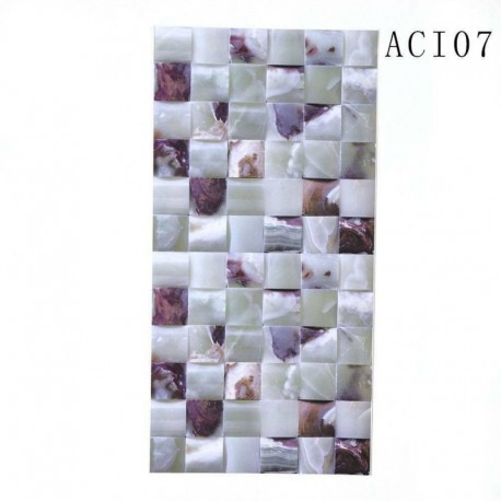 AC107 - 3D mozaik öntapadó fürdőszoba konyhai fali lépcső padlólap matrica 30 * 60cm