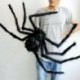 Nincs szín - Halloween óriás fekete szőrös pók gyerek játékok party szabadtéri kísértetjárta ház dekoráció USA