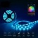 Nincs szín - Bluetooth USB LED szalagfény 5050 RGB IR távirányító a TV PC hátoldalához