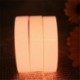 Narancssárga (1,5 cm x 3 m) - Világító ragyogás a sötétben fluoreszkáló éjszakában öntapadó biztonsági matrica