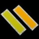 fehér - 12V-24V 10W 1000LM COB LED szalag fény nagy teljesítményű lámpa chip meleg / hideg fehér