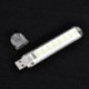 Meleg fehér - 8 LED-es mobil tápegység USB LED lámpa világító számítógép Kis LED lámpa éjszakai fény