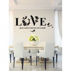 26. - Vinyl Art Home Room DIY Decor Quote Falimatrica matricák Hálószoba kivehető falfestmény