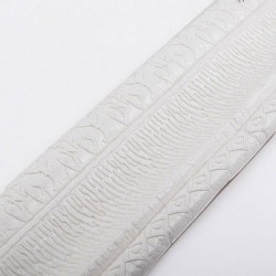fehér - 3D öntapadó vízálló minta határfal poszter kivehető matrica UK