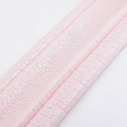 Rózsaszín - 2,3 M vízálló 3D mintás öntapadó fali matricák Kivehető matrica dekoráció