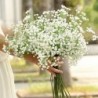 Nincs szín - Mesterséges gypsophila virág virág hamis selyem esküvői party csokor lakberendezés