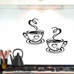 * 7 - Wall Art matricák eltávolítható konyhai lakberendezéshez, minőségi vinil matrica idézetek