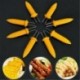 Nincs szín - 10 db biztonságos kukorica a csutka tartókon Nyárs tű tűs villás csákányok konyhai grill