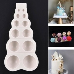 10 adagos Gömb alakú szilikon csokoládéforma - fondant forma