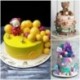 10 adagos Gömb alakú szilikon csokoládéforma - fondant forma