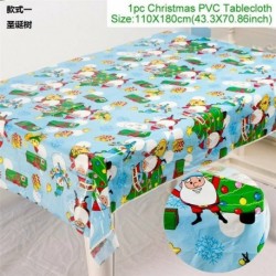 Karácsonyfa - Karácsonyi PVC terítő letörölhető terítőlemez borító törölje le a tiszta vinilolaj ruhát