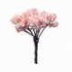 Nincs szín - 3X Sakura fa miniatűr növényi cserepek tündér dísz barkácsolás Bonsai kerti dekoráció