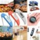 Fekete - Digitális LCD élelmiszer-hőmérő szonda hőmérsékletű konyhai főzés hús és víz BBQ JP
