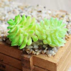 1 * - Mesterséges pozsgás növények kertje miniatűr hamis kaktusz otthoni virág dekoráció barkácsolás