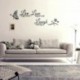 Nincs szín - Live Laugh Love Quotes Butterfly Wall Stickers Art Room Decal Home Room Decor JP