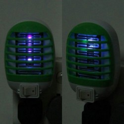 Nincs szín - Elektromos légy poloska Zapper szúnyog rovarölő lámpa LED csapda fény USB Power US