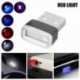 Jégkék - Univerzális RGB USB LED Mini vezeték nélküli autó belső világítási légköri fény
