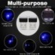 Jégkék - Univerzális RGB USB LED Mini vezeték nélküli autó belső világítási légköri fény