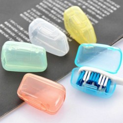 Nincs szín - 5PCS Hike Camping fogkefefej borító tok sapka utazókefe tisztító védelem