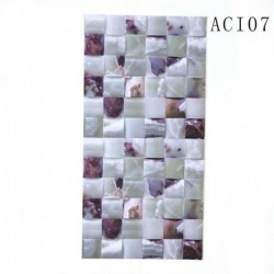AC107 - Mozaik matrica konyhai csempe matricák fürdőszoba öntapadó fali dekoráció otthoni barkácsolás