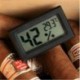 Nincs szín - Digitális LCD higrométeres hőmérő hőmérséklet-páratartalom-mérő ébresztőóra beltérben