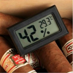 Nincs szín - Digitális LCD higrométeres hőmérő hőmérséklet-páratartalom-mérő ébresztőóra beltérben