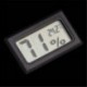 Nincs szín - Digitális LCD higrométeres hőmérő hőmérséklet-páratartalom-mérő ébresztőóra beltérben
