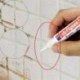 Sötét szürke - Csempe fugázó bevonatjelző rés konyhai fürdőszoba padló felújító javító tolljelző Egyesült