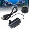 Nincs szín - USB fekete kábel némítás kis vízpumpa Mini merülő szivattyú szökőkút akvárium CA