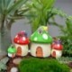 1PC vízkút - Figura miniatűr kézműves növény cserepes tündér babaház dekor kerti dísz DIY CA