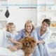 Fekete - Flealess ultrahangos bolhás kullancsriasztó - 100%   EREDETI - PET BODY Care US
