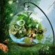 Kék - 1 táska színes kvarchomok miniatűr babaház bonsai fazék tündér kerti dekoráció barkácsolás