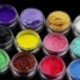 12 féle pigment por körömhöz - műkörömhöz