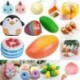 1db fánk - Squishy Squeeze Reális lassan növekvő varázskollekció Stresszoldó szórakoztató játék