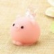 Nincs szín - Puha Mochi aranyos disznógolyó Squishy Squeeze gyógyító stresszoldó játék ajándékdekoráció