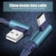 * A-2M (Micro USB) - 90 fokos derékszögű L típusú C / Android / Micro USB adatszinkron gyors töltőkábel