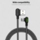 * A-2M (Micro USB) - 90 fokos derékszögű L típusú C / Android / Micro USB adatszinkron gyors töltőkábel