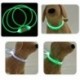 Zöld - USB LED újratölthető kisállat kutya nyakörv villogó világító biztonsági öv vízálló UK