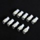 Nincs szín - 10x fehér T10 W5W 5630 6-SMD LED autó ék oldalsó izzó lámpa 168 194 192 158