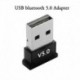 Nincs szín - USB bluetooth 5.0 adapter vezeték nélküli Dongle sztereó vevő PC-hez Win 10 8 7 / XP