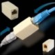 5db - 20X RJ45 Ethernet hálózati LAN Cat5e Cat6 kábel asztalos adapter csatlakozó hosszabbító