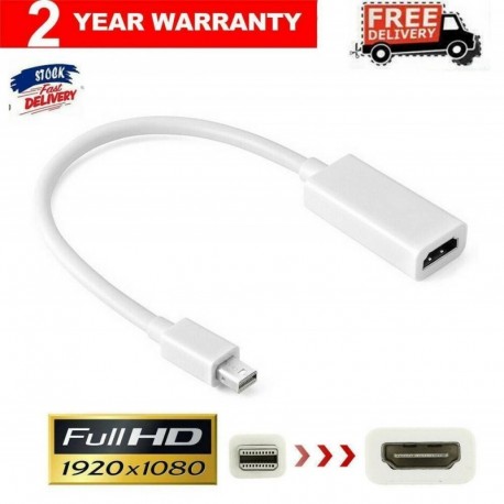 Nincs szín - ThunderBolt Mini DisplayPort DP - HDMI adapterkábel MacBook Pro Air iMac-hez