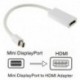 Nincs szín - ThunderBolt Mini DisplayPort DP - HDMI adapterkábel MacBook Pro Air iMac-hez