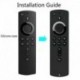 Nincs szín - Színes csere hang távirányító doboz az Amazon Fire TV Stick 4K 5.9 &quot